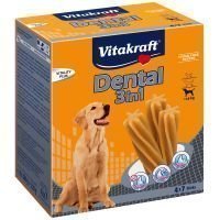 Vitakraft Dental 3in1 medium -monipakkaus - 4 x 180 g