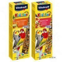 Vitakraft Kräcker -papukaijankeksit - 2 x hunaja & eukalyptus