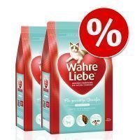 Wahre Liebe -säästöpakkaus: 2 x 4 kg - aktiivisille kissoille