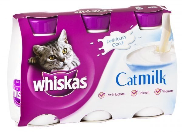 Whiskas 3 X 200 Ml Kissanmaito