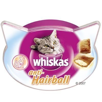 Whiskas Anti-Hairball - säästöpakkaus: 5 x 60 g