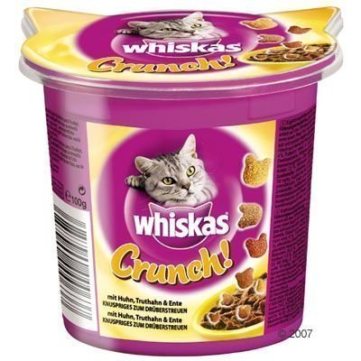 Whiskas Crunch - säästöpakkaus: 5 x 100 g