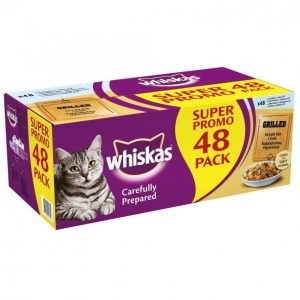 Whiskas Grillattua Kalaa Hyytelössä 48 X 85 G