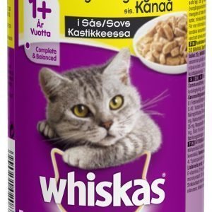 Whiskas Kanaa Kastikkeessa 400 G Kissan Täysravinto