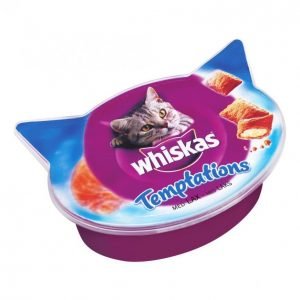 Whiskas Kissan Makupala 60g Temptations Häränliha