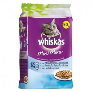 Whiskas Kissanruoka 6 X 50 G Mini Menu Kala