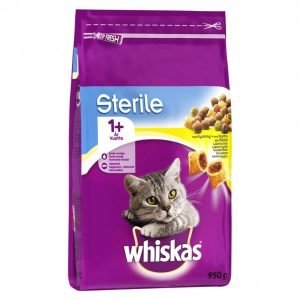 Whiskas Kissanruoka 950g 1+ Sterile Kana