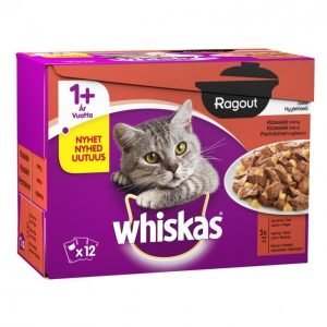 Whiskas Ragout Perinteinen Lajitelma 12 X 85 G