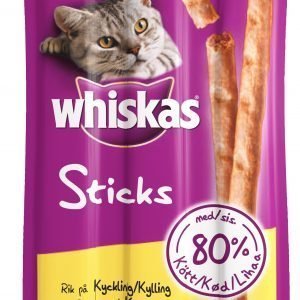 Whiskas Sticks 3 X 6 G Kissan Makupala