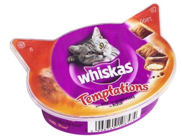 Whiskas Temptations 60 G Herkkupalat