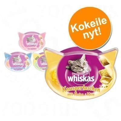 Whiskas Temptations -valikoima 5 x 60 g - 5 makua