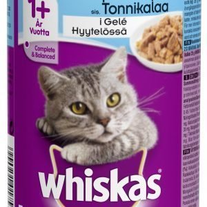 Whiskas Tonnikalaa Hyytelössä 400 G Kissan Täysravinto