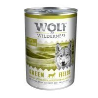 Wolf of Wilderness 6 x 400 g - Green Fields - lammas