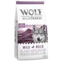 Wolf of Wilderness "Wild Hills" - ankka - säästöpakkaus: 2 x 12 kg