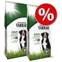 Yarrah Bio -säästöpakkaus - 2 x 10 kg Yarrah Bio Vegetarian & Vegan