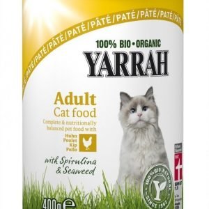 Yarrah Cat Organic Chicken Paté 12x400 G