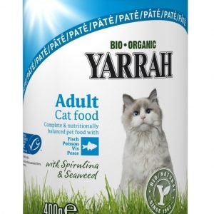 Yarrah Cat Organic Fish Paté 12x400 G