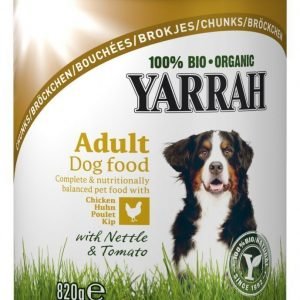 Yarrah Dog Organic Chicken Chunks 6x820 G