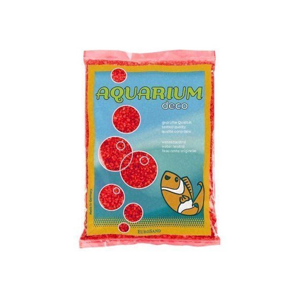 Zoostuff Eurosand 2 3 Mm Röd 2 Kg