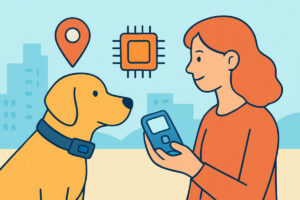 Koiran GPS-pannan ja tunnistesirun vertailu