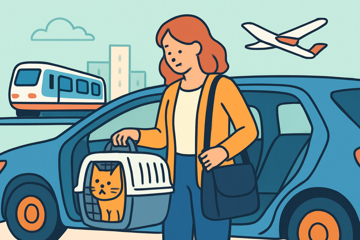 Lemmikkien matkustaminen – tarvikkeet autoon, junaan ja lentokoneeseen