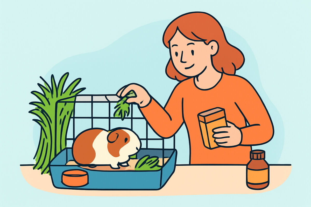 Marsun hoito ja tarvikkeet – häkki, heinä ja vitamiinit