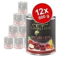 zooplus Selection -säästöpakkaus 12 x 800 g - Adult Active: kana