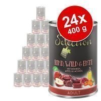 zooplus Selection -säästöpakkaus 24 x 400 g - Adult Sensitive: kana & riisi